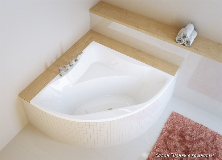 Акриловая ванна Glamour Размер 150х150 Цена от 32660р.